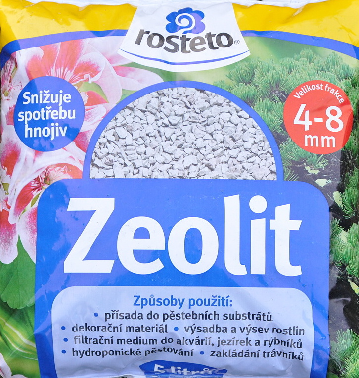 Zeolit 4-8mm 5l